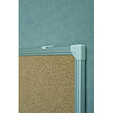 Дошка коркова "2х3" 100x200см рамка "2х3 C-line" (TCA1020 /UA), фото 3