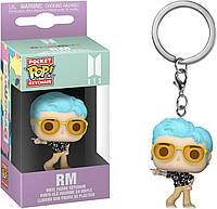 Фигурка - брелок Funko Pop Фанко Поп BTS RM (Dynamite) БТС Ким 4см BTS Key RM106