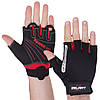 Рукавиці для фітнесу та тренувань Zelart SB-161568 р.L, чорні рукавички для важкої атлетики, фото 10