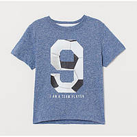 Детская футболка 9 H&M на мальчика 2-4 года р.98/104 /62003/