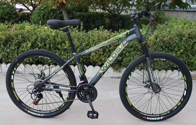 Велосипед Спортивний Corso «WILDS» 26" дюймів WD-26599 (1) рама сталева 15', перемикачі Saiguan, 21