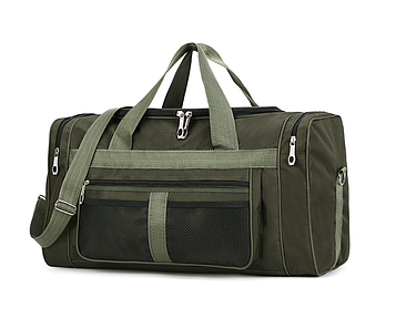 Сумка для подорожей велика / Дорожня сумка з плечовим ременем / Містка сумка з 4 відділами