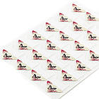 Кутики для фотографій 1 лист (24 кутика), самоклеючі на аркуші КDF029, фото 2