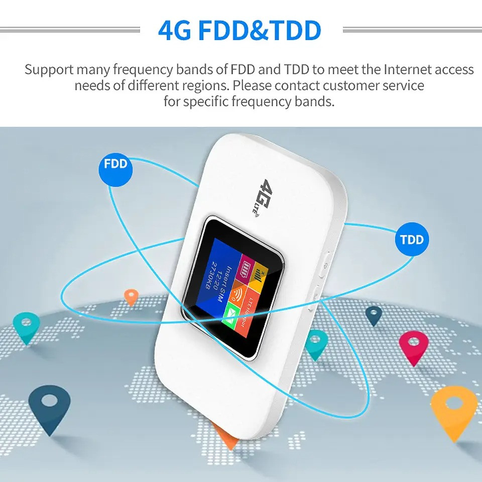 Купить Мобильный роутер беспроводной карманный маршрутизатор Wifi 3g 4g ...