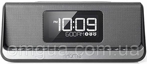 Акустична док-станція iHome IBN350G, Qi Wireless Charging, BT, NFC, USB, Aux Mic