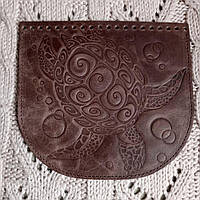 Клапан для сумки "Черепаха". Колір "Сафарі".