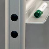 Дошка оборотно - мобільна 150х100см сухостиральна магнітна для маркера (TOS1510), фото 5