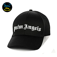 Кепка бейсболка с вышивкой - Palm Angels / Палм Ангелс M/L Черный