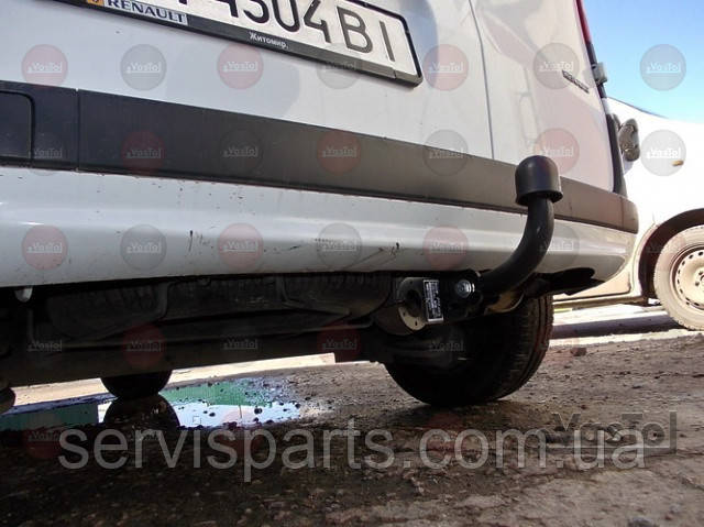 Фаркоп знімний гак на Mercedes Citan 2012-2021 (Мерседес Сітан)