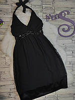 Жіноча коктейльна сукня New Look чорна з камінням Розмір XS 42