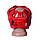 Боксерський шолом тренувальний PowerPlay 3043 Червоний M, фото 6