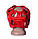 Боксерський шолом тренувальний PowerPlay 3043 Червоний XL, фото 4