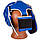 Боксерський шолом тренувальний PowerPlay 3100 PU Синій  S, фото 2