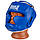 Боксерський шолом тренувальний PowerPlay 3100 PU Синій  S, фото 7