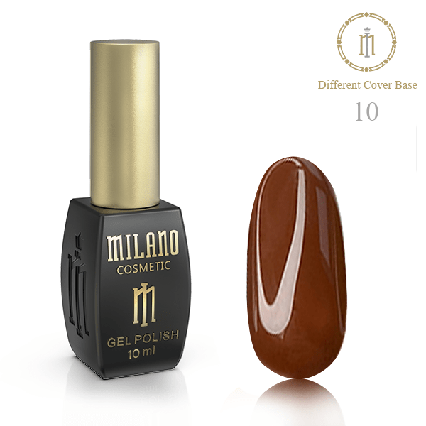 Кольорова база для нігтів Different Cover Base Milano 10, 10 ml