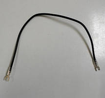 Кабель із конекторами під ф3мм 26 см, чорний