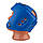 Боксерський шолом тренувальний PowerPlay 3084 синій XL, фото 3