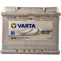 Аккумулятор Varta 6 CT-63-L Silver Dynamic 63Ач D39 (563401061)