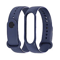 Ремешок силиконовый Anchor для Xiaomi Mi Band 4/ Band 3 Тёмно-синий