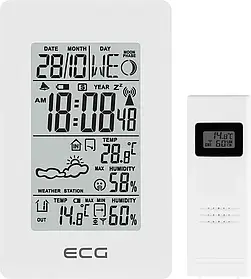 Метеостанція ECG MS 100 White — MegaLavka