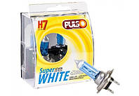Автолампы галогенные Pulso Super White (Н7 PX26D/12V/55W/1450Lm/4200К)