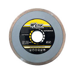 Алмазний диск Werk Ceramics (180*2*25,4 мм)