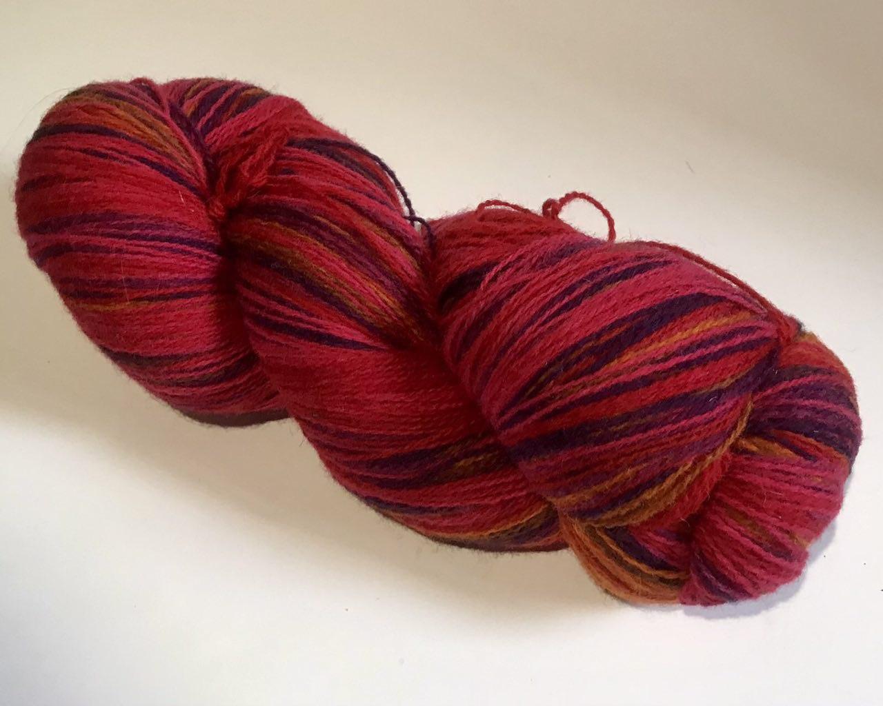 Пряжа Aade Long Kauni, Artistic yarn 8/2 Lavender (Лаванда), 100 г
