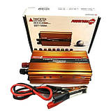 Перетворювач напруги PowerOne Plus 12V-220V 1200W, Підвищувальний інвертор, Автоінвертор, фото 3