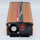 Перетворювач напруги PowerOne Plus 12V-220V 1200W, Підвищувальний інвертор, Автоінвертор, фото 7