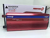 Перетворювач напруги PowerOne Plus 12V-220V 2000W, Підвищувальний інвертор, Автоінвертор, фото 6
