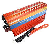 Перетворювач напруги Powerone plus 2500W 12V-220V, Підвищувальний інвертор, Автоінвертор, фото 4