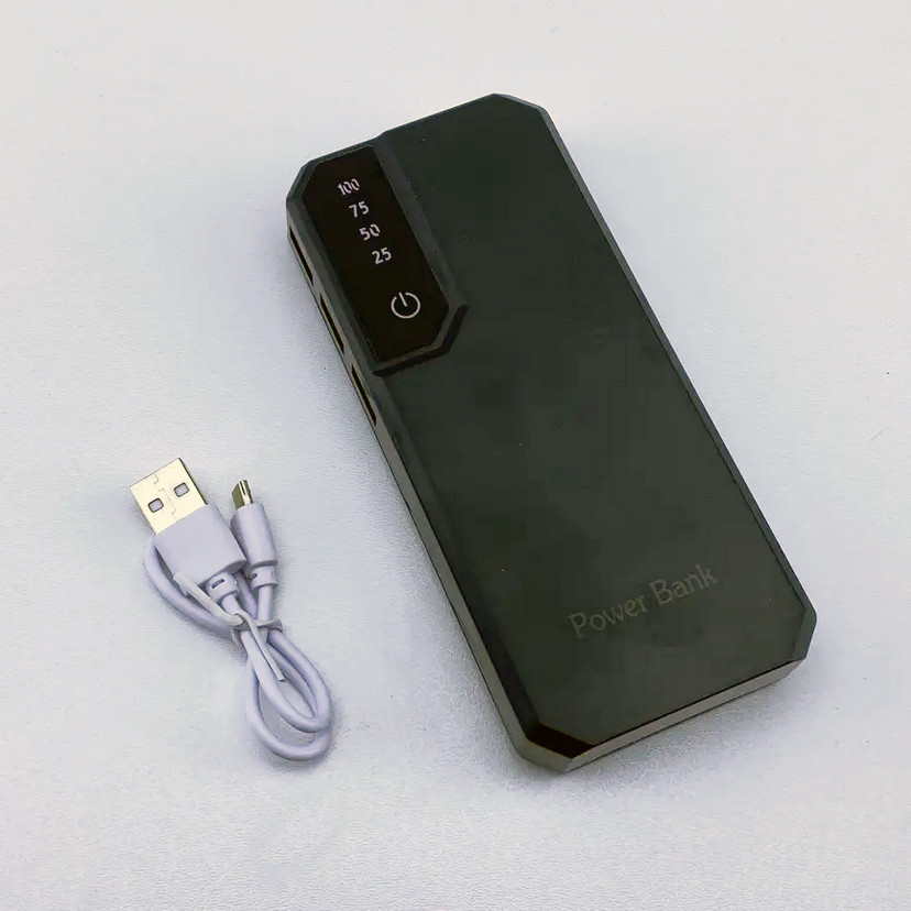 Power Bank JS-07 40000mAh, Павербанк, Зовнішній акумулятор, Портативна зарядка для телефону