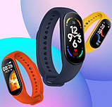 Фітнес браслет Smart Band M7, Фітнес трекер, Наручний спорт годинник, фото 4