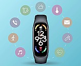Фітнес браслет Smart Band M7, Фітнес трекер, Наручний спорт годинник, фото 11