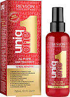Спрей-маска для волос Revlon Professional UniqOne Hair Treatment Celebration Edition 150мл (8432225131658)
