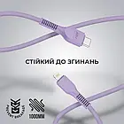 Дата-кабель ArmorStandart AR88 Type-C (тато) - Lightning (тато) 1 м Purple 3A, фото 2