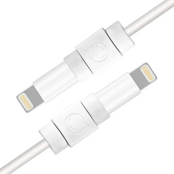 Захист для кабелю Ugreen LP127 White Charging Cable Protector