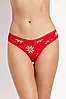 Жіночі бавовняні трусики сліп червоні Anabel Arto 2202-30, фото 2