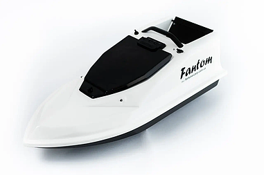 Кораблик для завезення прикормки Фантом Модерн білий