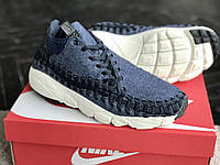 Кроссовки мужские Nike Footscape Woven Blue Найк