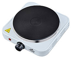 Електроплита настільна Monte MT-2106 White, 1500 Вт, 1 конфорка, механічне управління