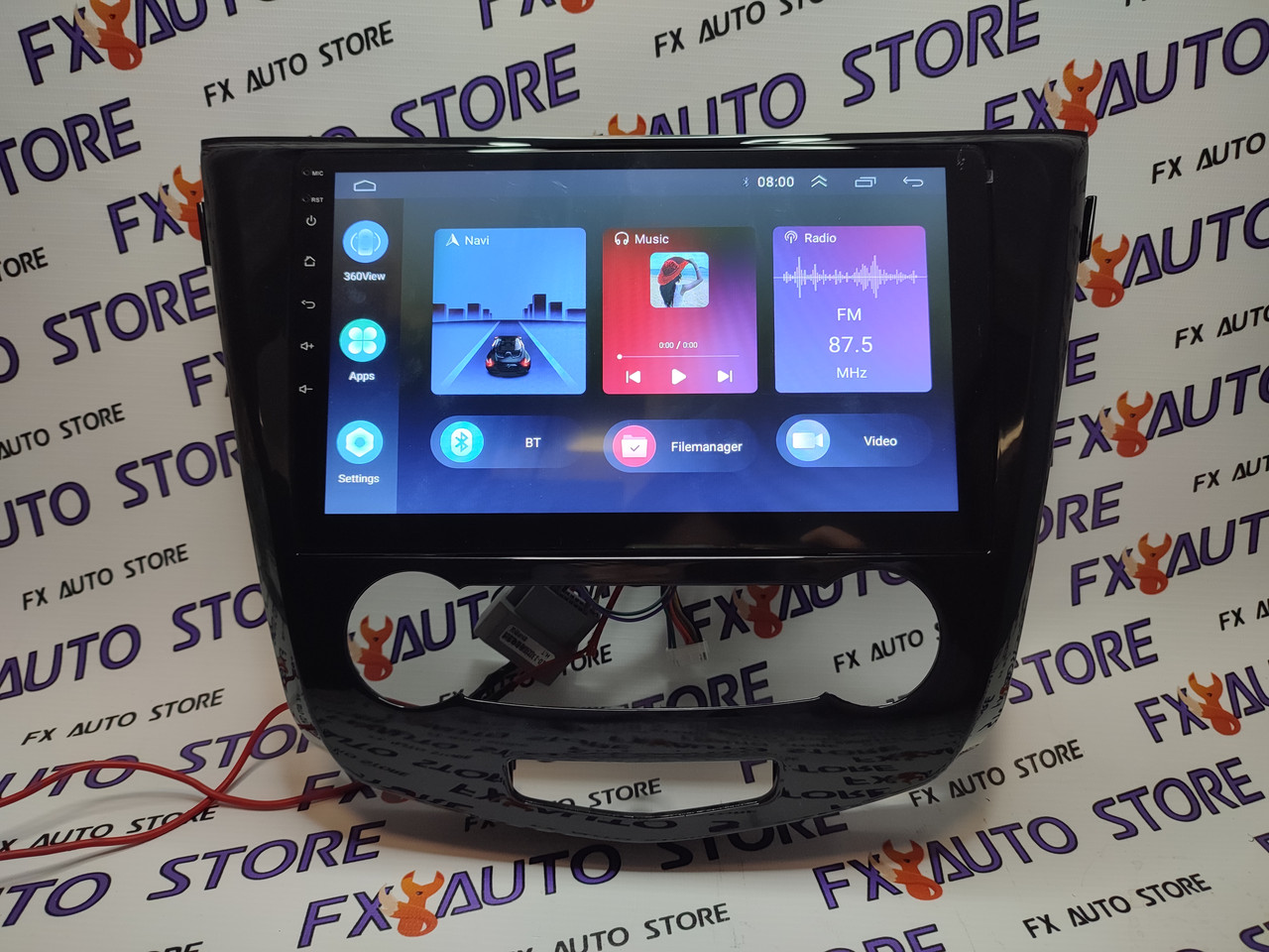 Android магнітола 10 дюймів для Nissan X-Trail T31 2007-2015 нова 2/32 Gb 4G Sim DSP 8 ядер