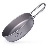 Тарілка титанова Boundless Voyage 500 мл + столові прилади, фото 2