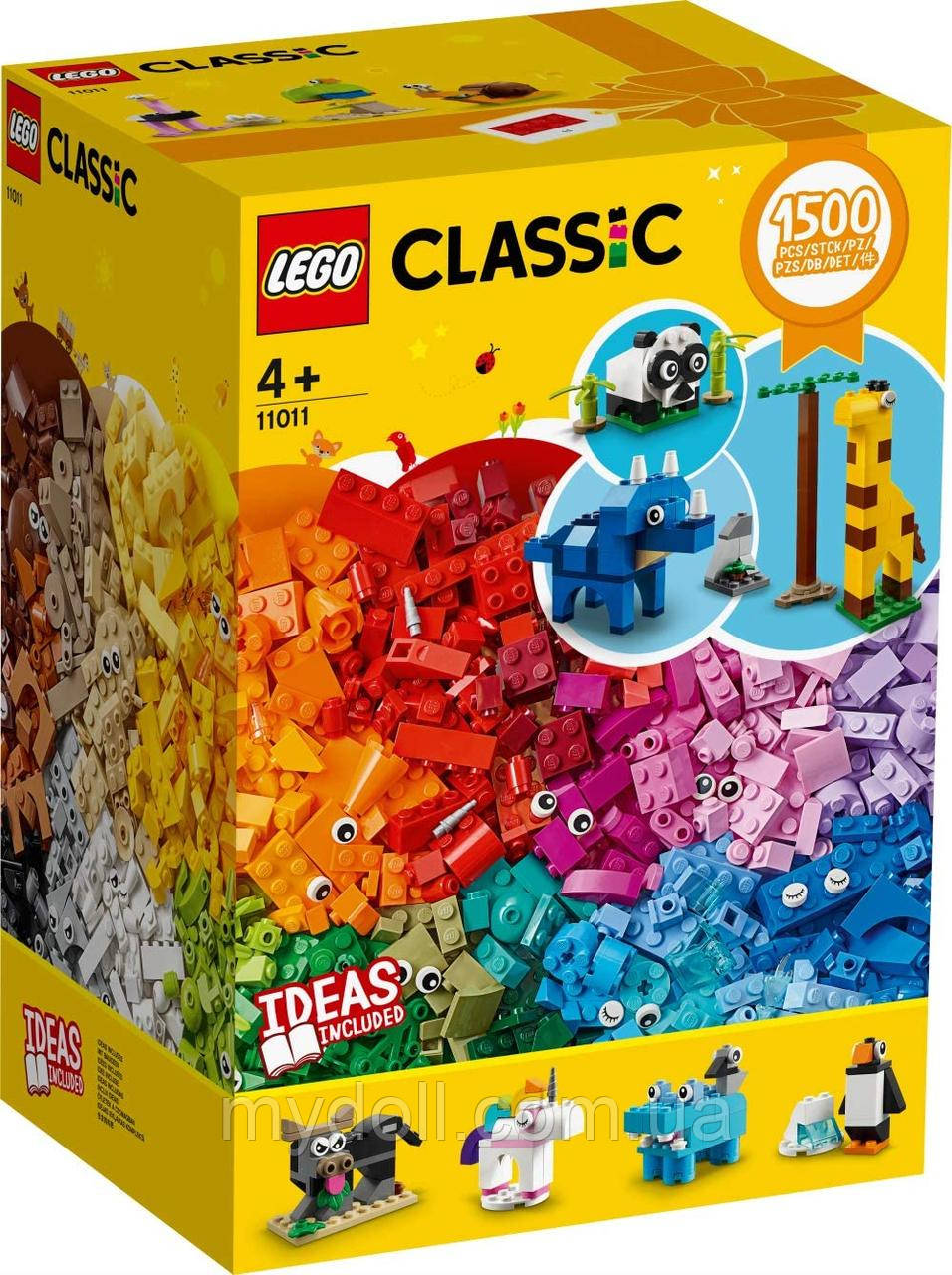 Конструктор Лего LEGO Classic Creator Fun 11011 Bricks and Animals Оригінал, фото 1