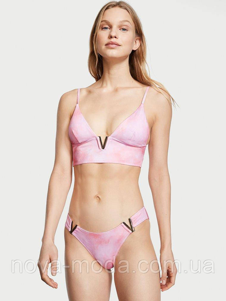 Женский купальник от Victoria's Secret (Виктория Сикрет красивый розовый купальник, оригинал, Размер S