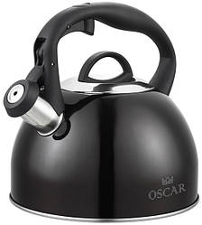 Чайник зі свистком Oscar Verona 3 л неіржавка сталь-OSR)