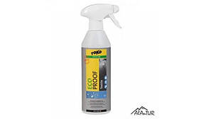 Пропитка для мембранних тканин TOKO Textile Proof 500ml - водовідштовхувальна та брудовідштовхувальна захист.