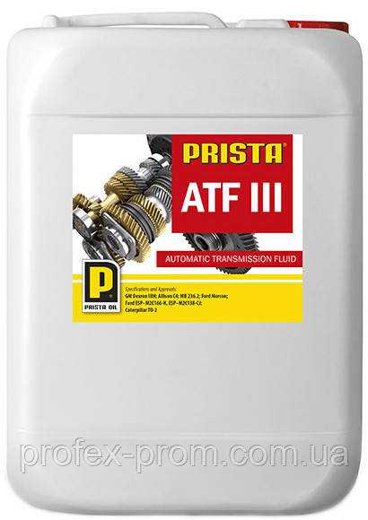 Олива Prista ATF Dexron III 20л (шт.)