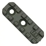 Планка Picatinny для кріплення на M-LOK, FAB Defense MA2 Picatinny, 5 слотів, полімерна, колір Чорний, фото 2