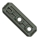 Планка Picatinny для кріплення на M-LOK, FAB Defense MA2 Picatinny, 5 слотів, полімерна, колір Чорний, фото 3